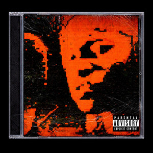 rocks at the ready (Dave Freestyle) cover art — a distressed CD case with a pixelated orange and black portrait.